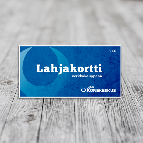 LAHJAKORTTI VERKKOKAUPPAAN, 50 EUROA